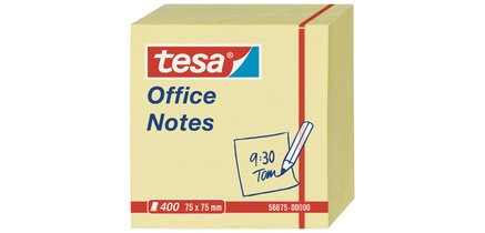Bloc cube avec notes adhésives Office Notes, 75 x 75 mm