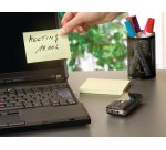 Bloc standard adhésif Office Notes, 125 x 75 mm, jaune