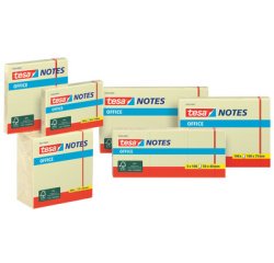 Bloc standard adhésif Office Notes, 75 x 75 mm, jaune