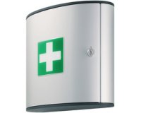 Boîte à pharmacie FIRST AID BOX M, argent