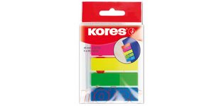 Marque-pages - film, 12 x 45 mm, couleurs néon