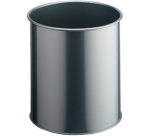 Corbeille METALL, rond, 15 litres