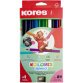 Crayon de couleur 'Kolores JUMBO', étui carton de 24