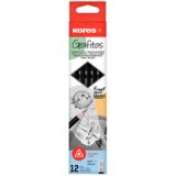 Crayon Grafitos, degré de dureté: HB, triangulaire