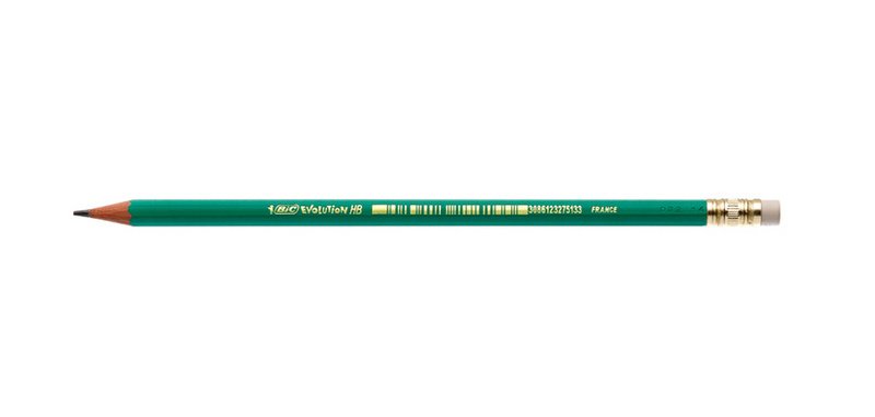 BIC Evolution ECOlutions Bleistift 655, Härtegrad: HB,