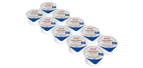 Crème pour café 10 % de matière grasse, petit paquet
