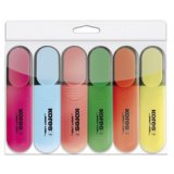 surligneurs 'BRIGHT LINER', étui de 6