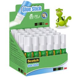 3M  Bâton de colle standard, 8 g, présentoir