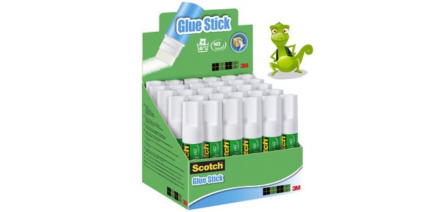 3M  Bâton de colle standard, 8 g, présentoir