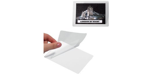 Durable A4 Adhesive Back Laminating Pouches - Glossy - Box of 10