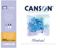 Bloc de papier aquarelle 'Montval', 300 x 400 mm