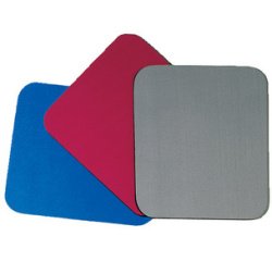 Muismat medium, polyester, blauw
