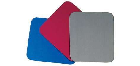 Tapis de souris medium, en polyestère, bleu