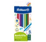 Crayons de couleur standard, étui en carton de 12