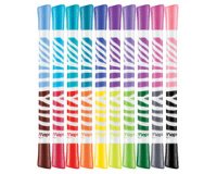 Feutre double pointe DUO COLOR'PEPS, étui de 10