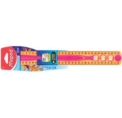 Règle plate Kidy Grip, 300 mm, en plastique