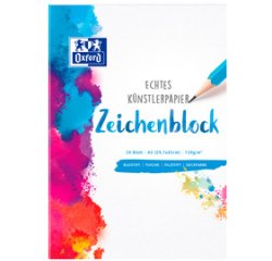 Oxford bloc de dessin 120 g, A3, 20 feuilles