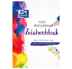 Oxford tekenblok 120 g, A4, 20 vel