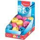 Taille-crayon double i-gloo, assorti, présentoir de 30