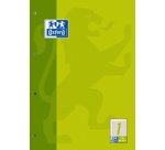 Bloc de travail, A4, 50 pages, linéature 1 ,