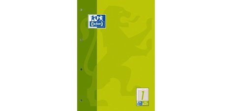 Bloc de travail, A4, 50 pages, linéature 1 ,