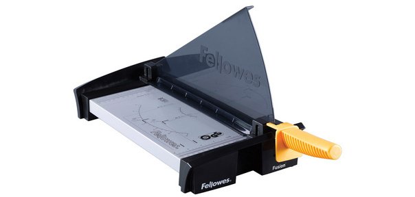 cisaille à levier Fusion, format A3, noir/jaune