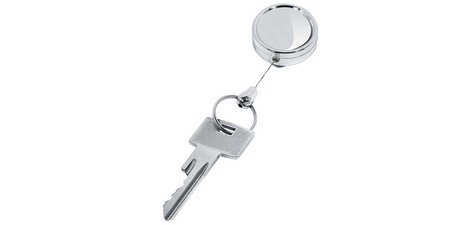 Clip de ceinture, avec cordon extensible en acier