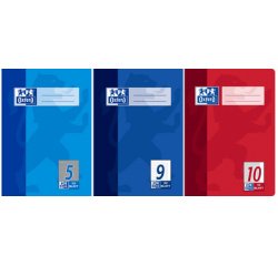 cahier, format A5, linéature 9 / ligné, 64 pages