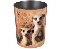 Corbeille à papier 'suricate', 13 litres, PP