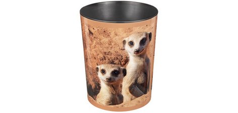 Corbeille à papier 'suricate', 13 litres, PP
