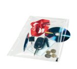 Pochette à fermeture zip, PVC, couleurs