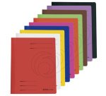 Chemise à lamelle easyorga, A4, carte lustrée, brun