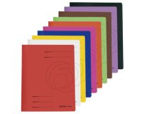 Chemise à lamelle easyorga, A4, carte lustrée, brun