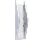 Porte-brochures mural 'the arc', 1/3 A4, argent