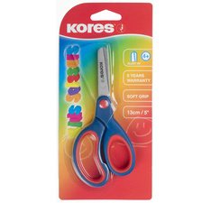 Ciseaux de bricolage avec zone de préhension softgrip