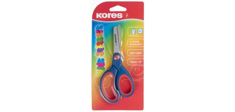 Ciseaux de bricolage avec zone de préhension softgrip