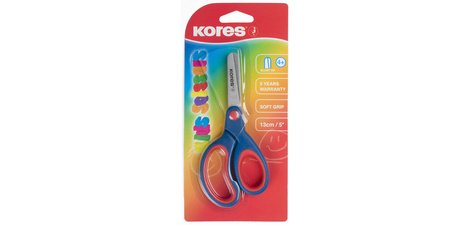 Ciseaux de bricolage avec zone de préhension softgrip