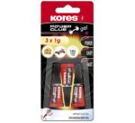 colle instantanée 'PowerGlue' en gel, 3 tubes de 1 g,