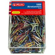 Paperclips in metaal bekleed met plastic 26 mm