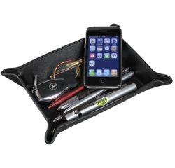 Vide-poches, cuir véritable