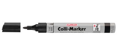 Marqueur permanent 'Collimarker', pointe ogive, noir