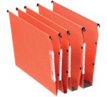 Dossiers suspendus Dual, fond: V, orange