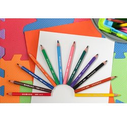 BIC KIDS Crayon de couleur triangulaire Evolution Triangle,