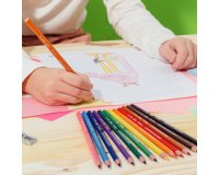 BIC KIDS Crayons de couleur Evolution ECOlutions, paquet de