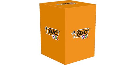 BIC KIDS Crayons de couleur Evolution ECOlutions, paquet de