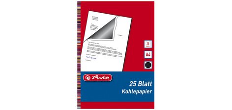 Papier carbone, format A4, contenu: 25 feuilles
