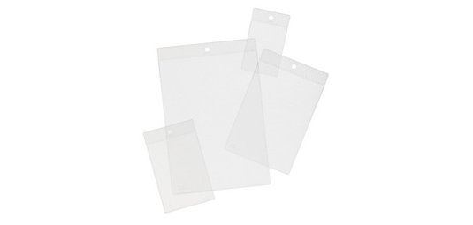 Pochette transparente à suspendre, A7, portrait, PP