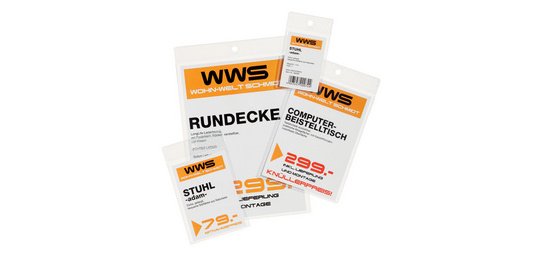 Pochette transparente à suspendre, PP, grainée