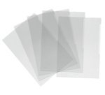 Chemise coin plastique Durable A3 30/100e transparente - Paquet de 10