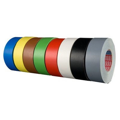 Textieltape 4651 Premium, 38 mm x 25 m, zwart